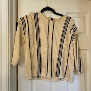 Anthropologie eri + Ali x small boho top